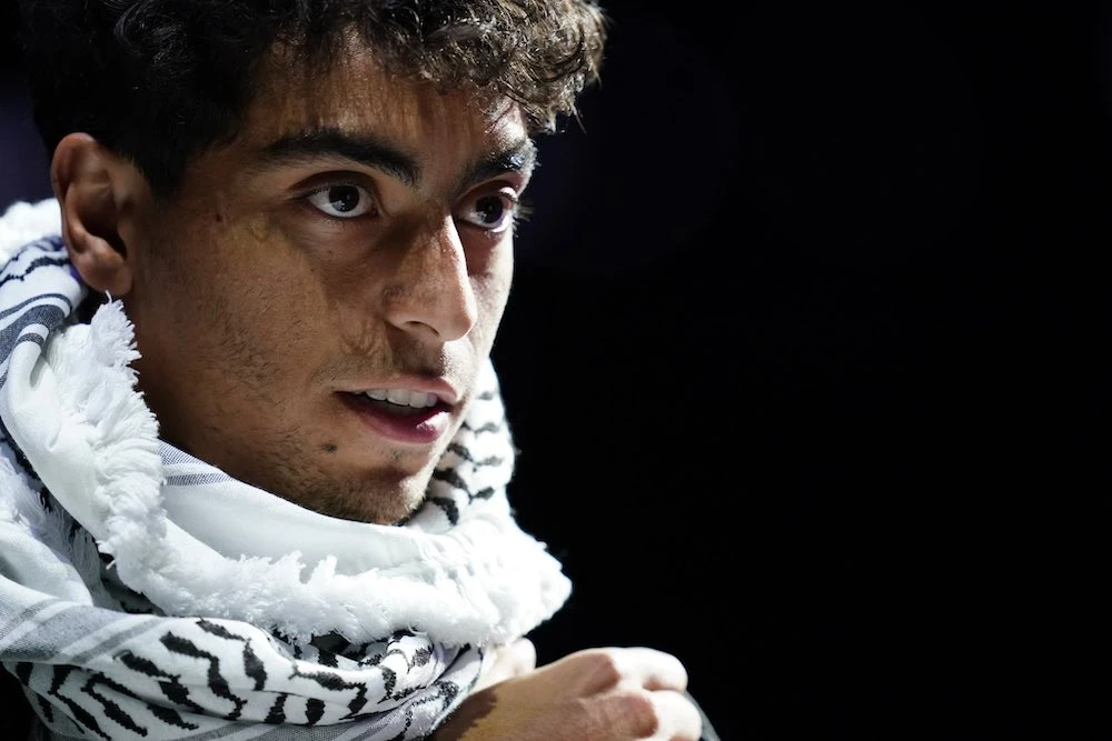 Jordanian Abdullah Shelbayh is looking to cap his strong 2023 campaign with a memorable performance at the upcoming Next Gen ATP Finals in Jeddah. (X: @MoselleOpen)
