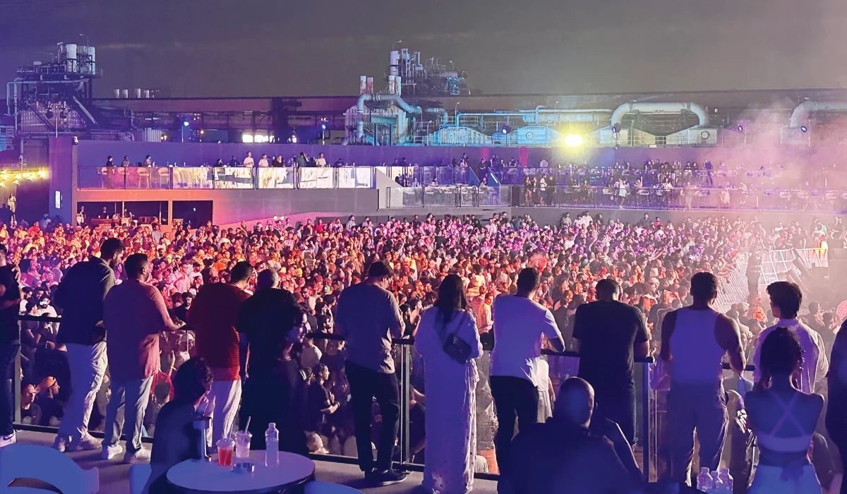 With more than 2,000 attendees, MDLBeast’s Tahlia witnessed an energetic gathering of music lovers at a stunning new location in Jeddah. (AN photos by Mohammed Hashim Nadeem)