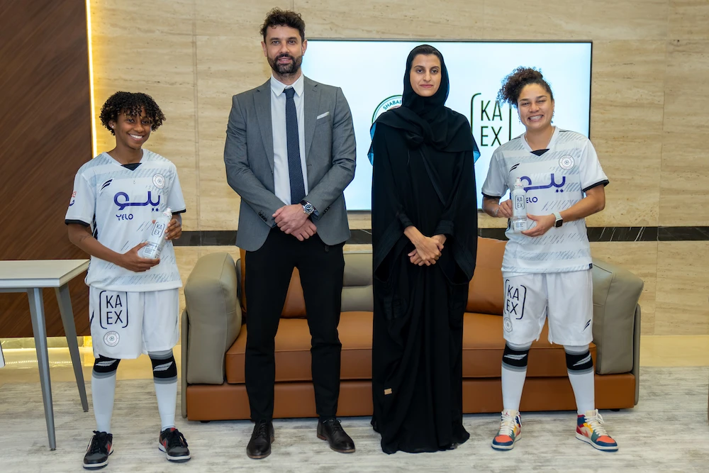 Al-Shabab women’s football team sign sponsorship agreement with Swiss drink brand KA-EX