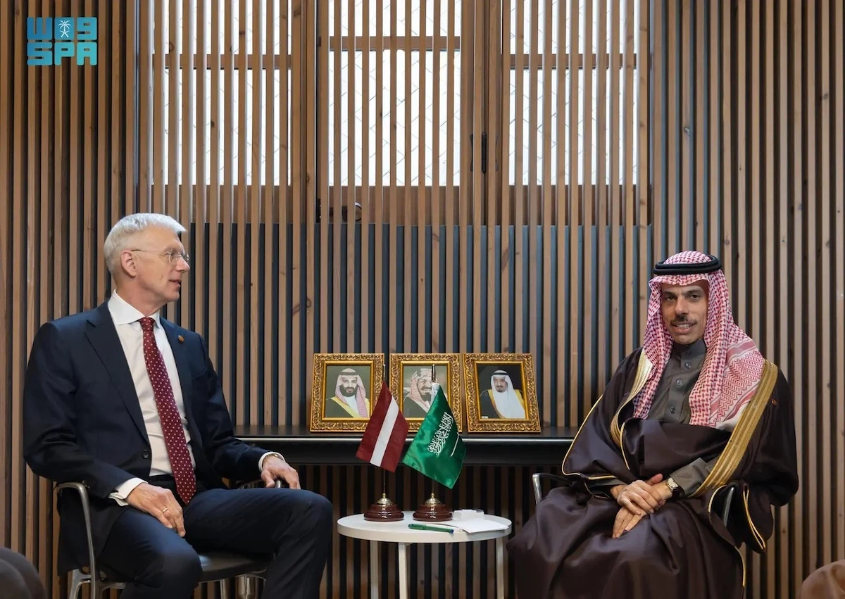 Saudi foreign minister meets Latvian, Cypriot counterparts