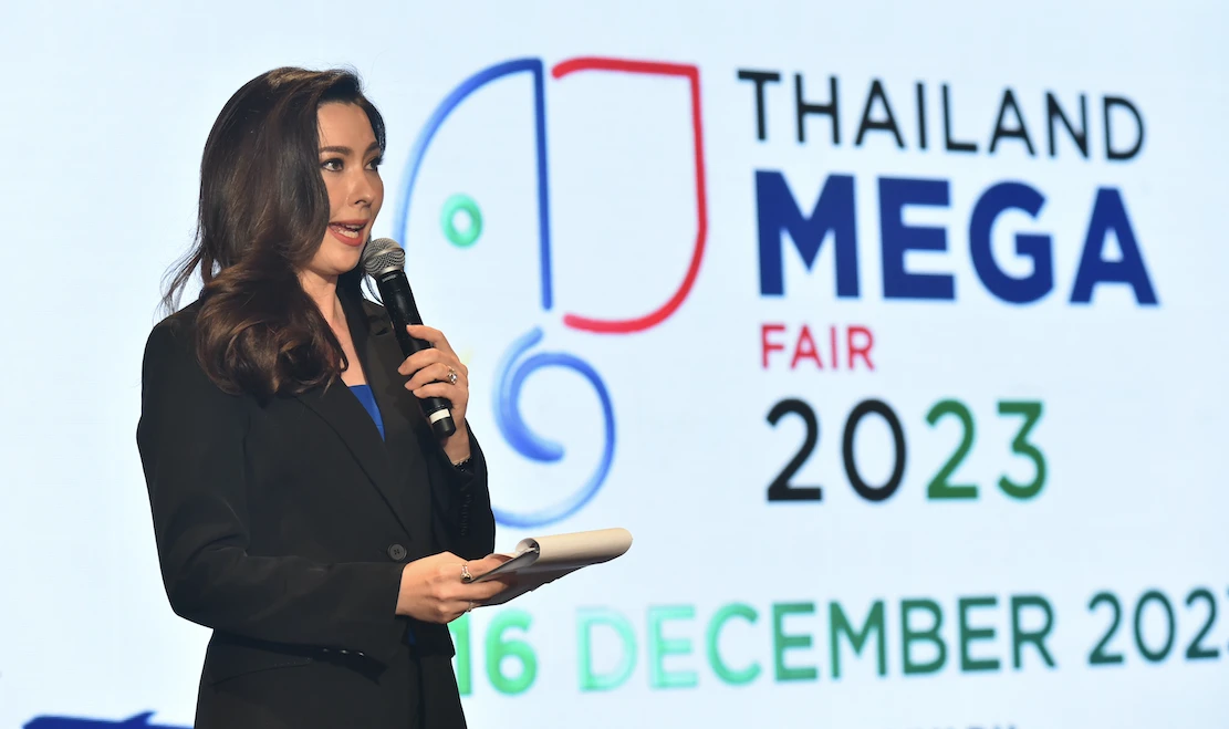 The exhibition was announced at a press conference at the ICONSIAM in Bangkok.