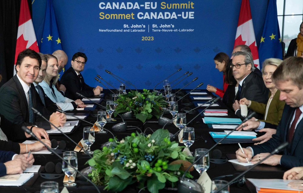 The new EU-Canada green alliance will provide only the latest big boost to bilateral ties. (AFP)