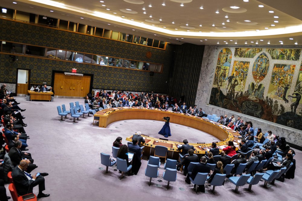 In refusing to back a call for a ceasefire, America cast yet another veto to protect its key ally. (AFP)