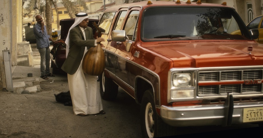 The 20-minute film tells the story of a young boy, Ali, who sets out with his father’s tape recorder to record a folk singer named Abu Hussain. (Supplied)