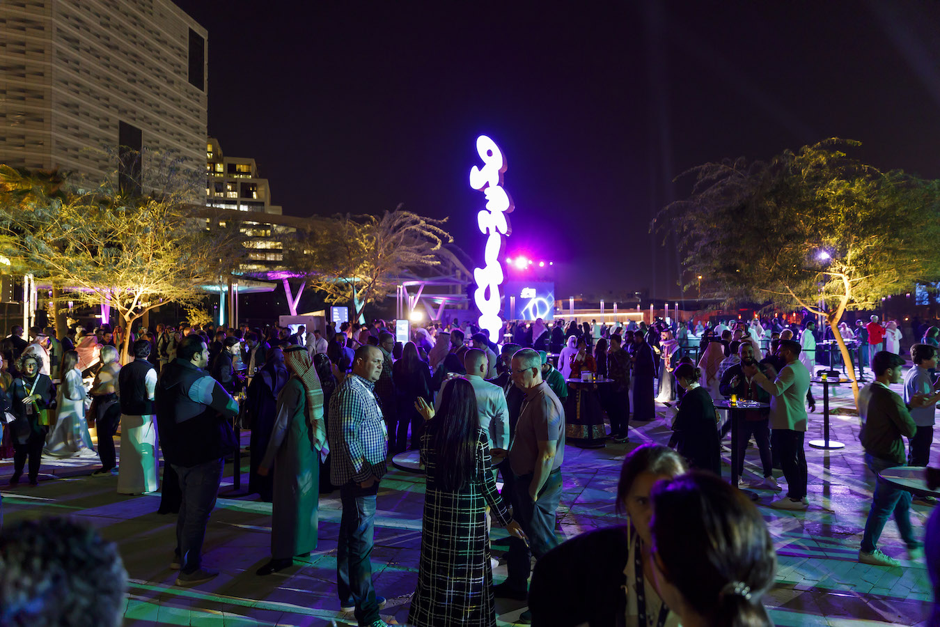Today, the largest annual light and art festival globally, Noor Riyadh, unveils its third edition to the public boasting 120 large-scale works from 100 contemporary artists from over 35 countries. (Arab News)