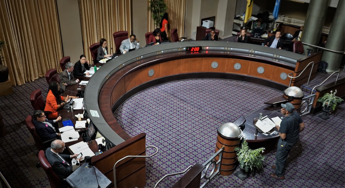 Speakers express support for militant group as Oakland council members vote for ‘immediate ceasefire’ in Israel-Hamas war. (City of Oakland/Website)