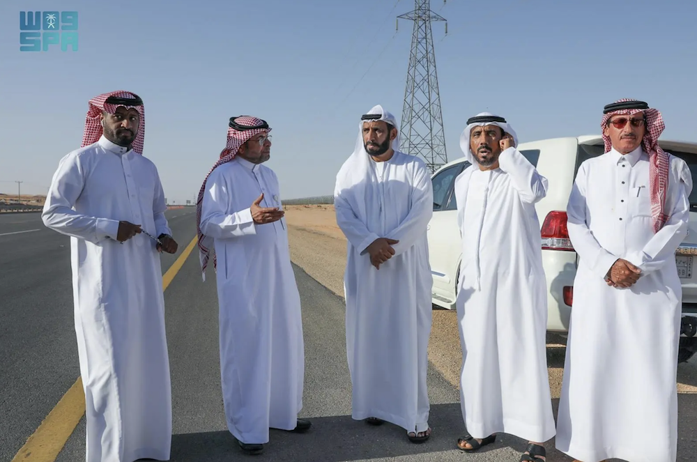 A delegation from the Arab Cycling Federation was in Saudi Arabia on Sunday for an inspection visit ahead of the Arab Road Cycling Championship next month. (SPA)
