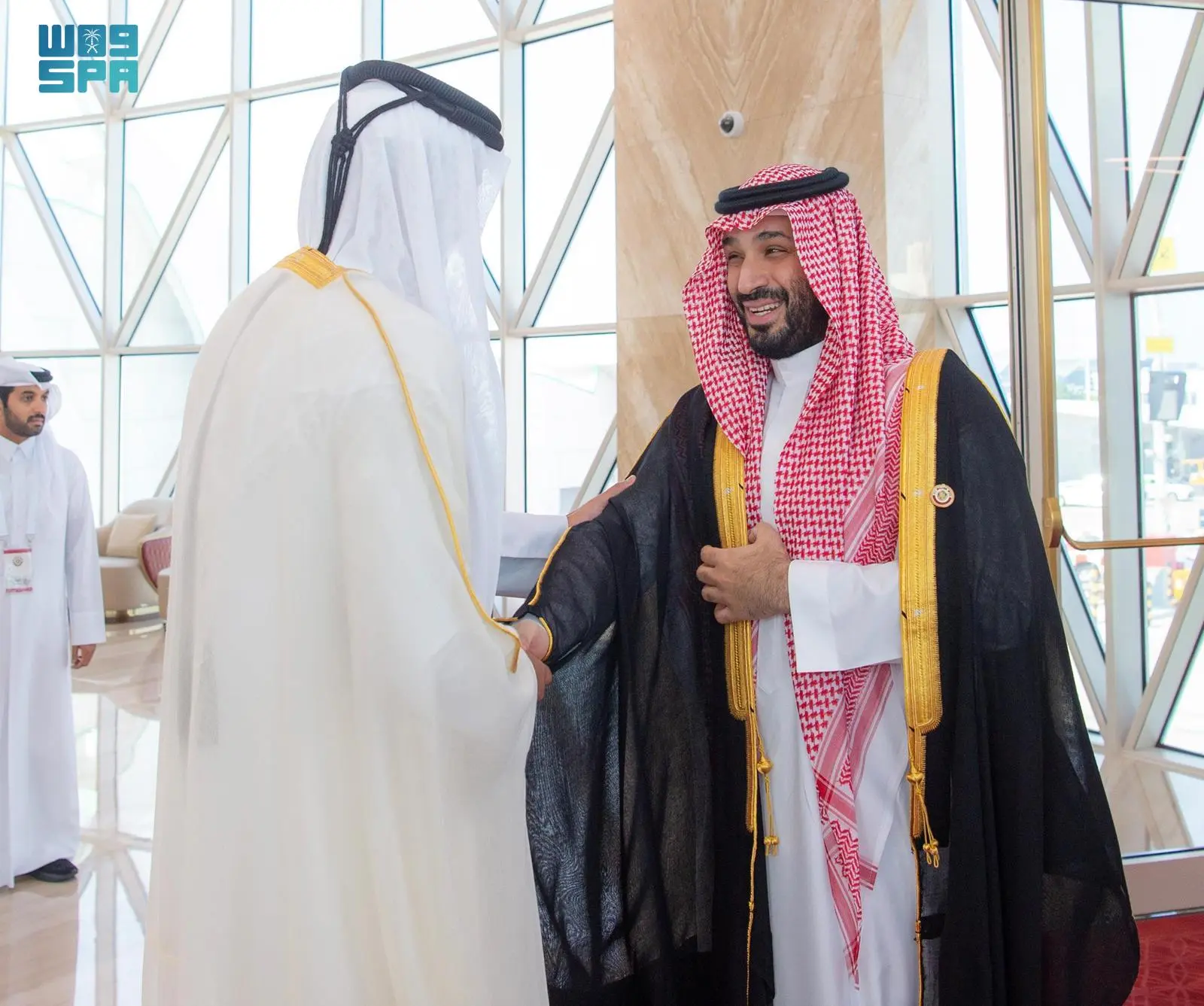 Saudi crown prince thanks Qatari emir after visit to Doha