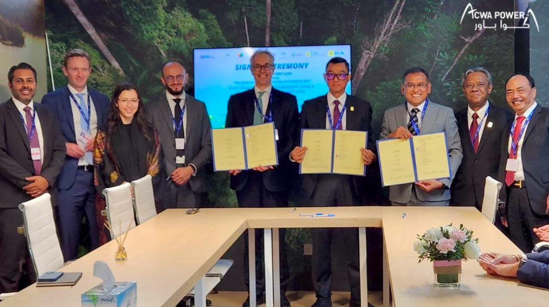 The development was announced at COP28. @ACWAPower