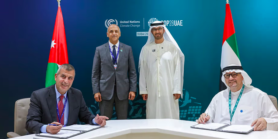These deals were signed by Masdar CEO Mohamed Al-Ramahi and Jordan’s Minister of Energy and Mineral Resources, Saleh Al-Kharabsheh. Masdar.