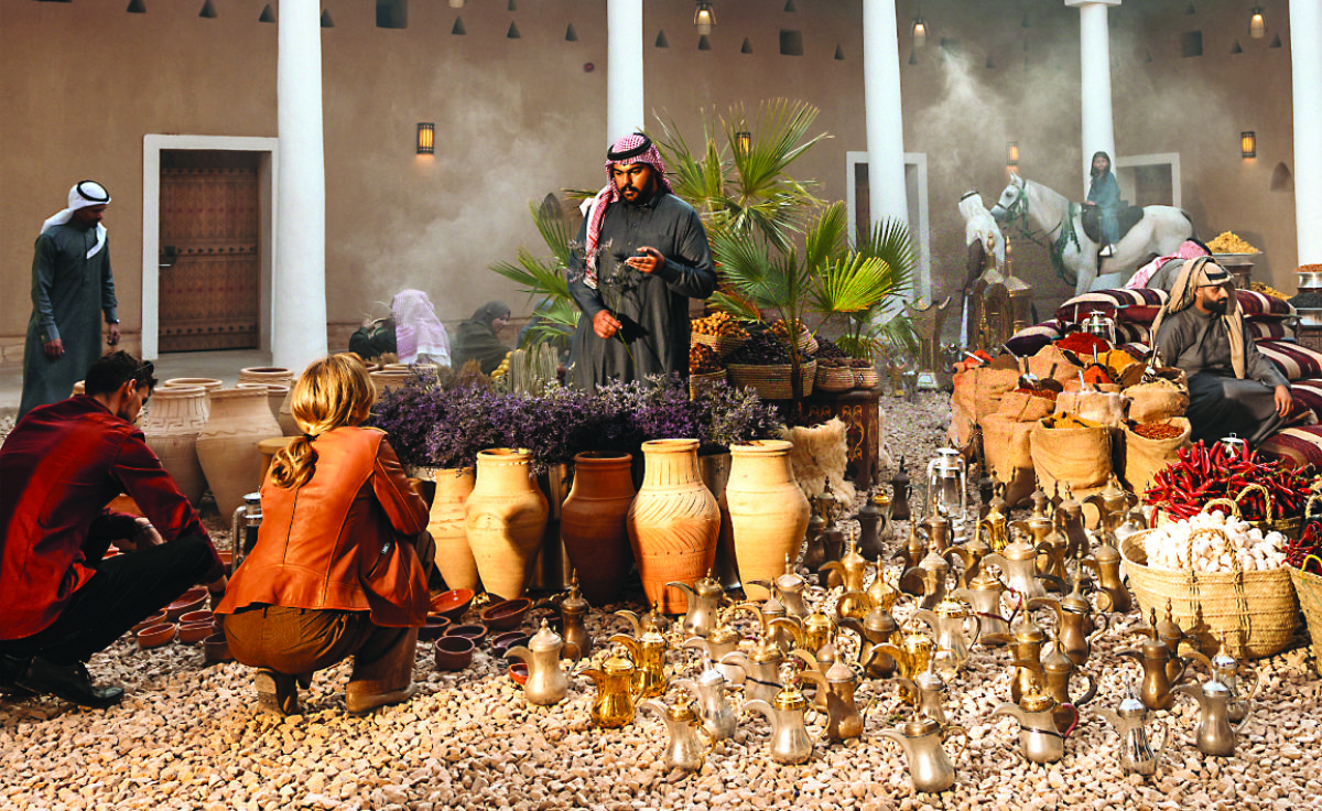 Diriyah Season cultural showcase includes immersive art installations and exhibitions, live and theatrical performances, and culinary experiences that celebrate both traditional and contemporary cuisine. (Diriyah Season)
