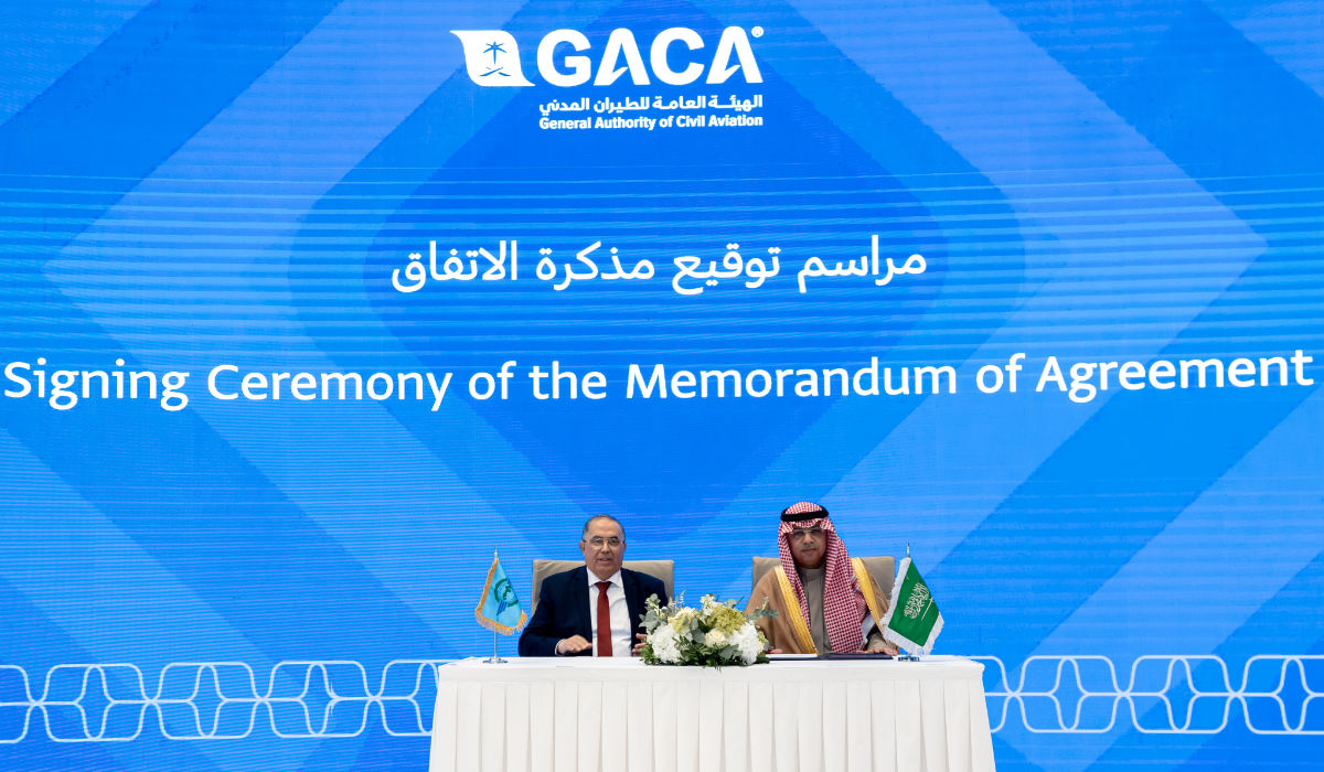 Inauguration ceremony of the Regional Safety Oversight Organization for the Middle East and North African States (MENA-RSOO) which is hosted by Riyadh (Wednesday, December 6, 2023) by Abdulaziz Al Duailej President of the General Civil Aviation Authority inaugurated. (Supplied)