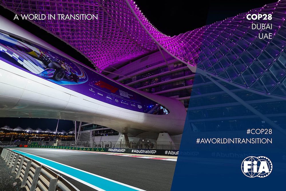 The FIA and the Massachusetts Institute of Technology study aims to reduce the carbon footprint of major UAE events including the Formula 1 Abu Dhabi Grand Prix. (FIA)