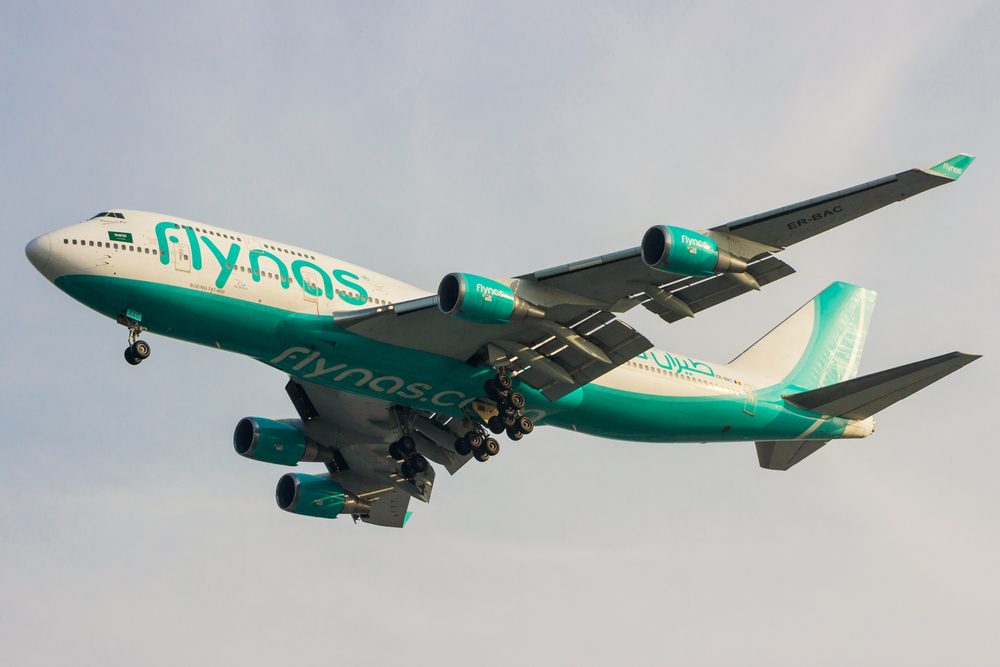 flynas was the the first low-cost airline in Saudi Arabia. Shutterstock.