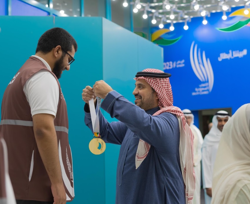 Saudi Games medalists awarded