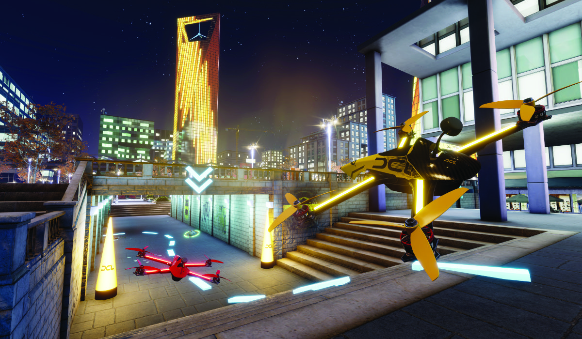 The Drone Champions League Super Final will be held in AlUla Old Town on Dec. 20 and will converge ‘technology, athleticism, and AlUla’s vision for sports and adventure.’ (Supplied)