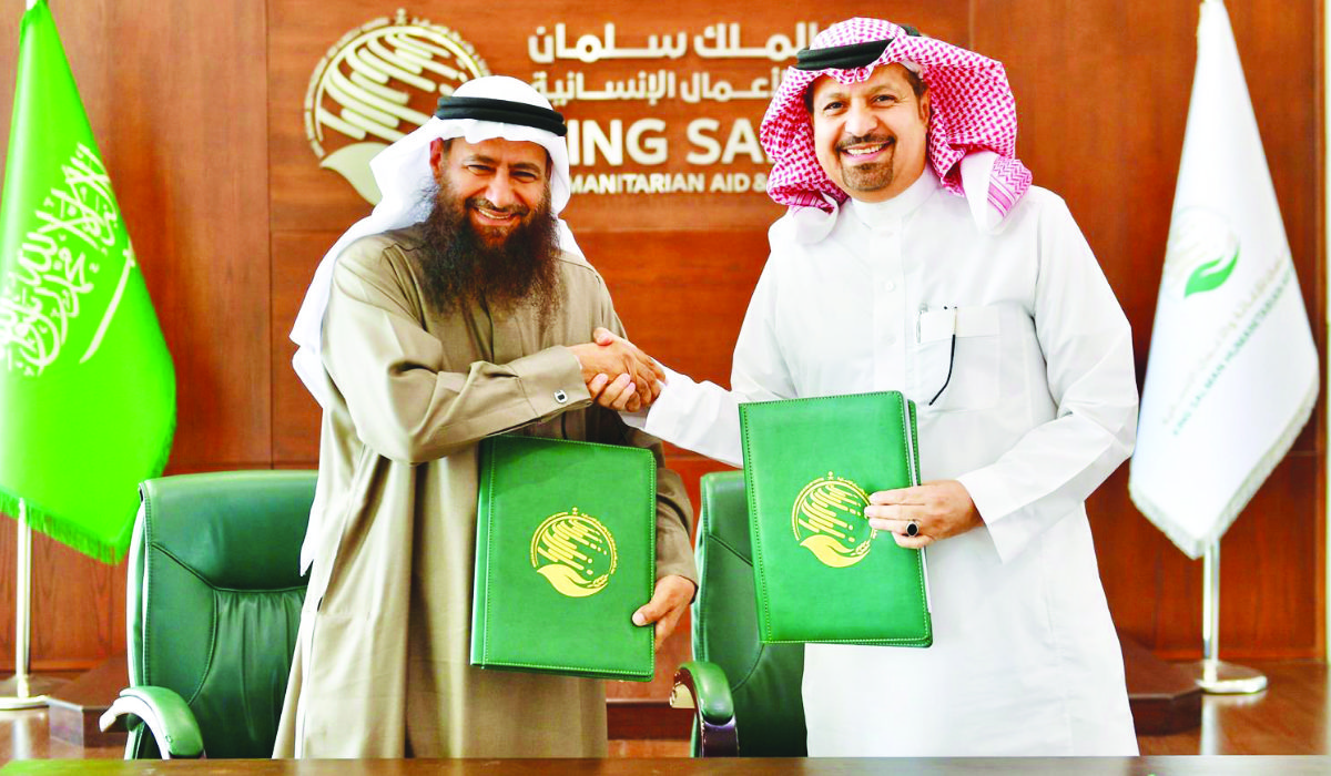 The agreement was signed by Aqeel Al-Ghamdi and Ziyad bin Abdullah Al-Suwaidan in Riyadh. (SPA)