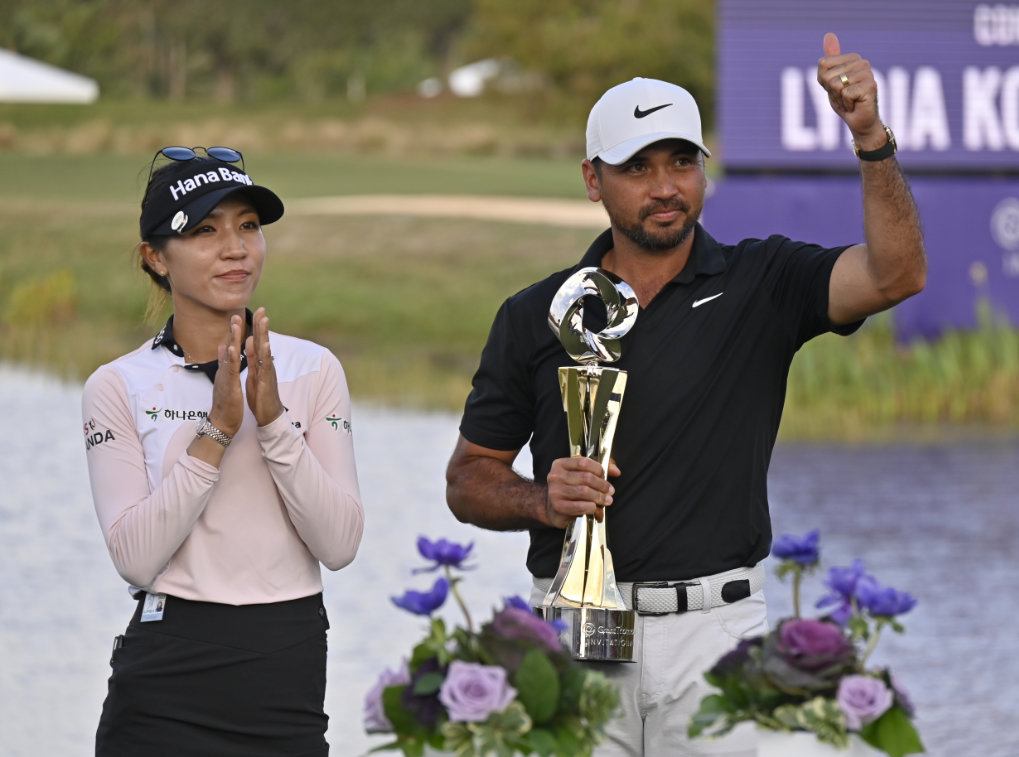 Lydia Ko delivers big moment to win mixed team event with Jason Day