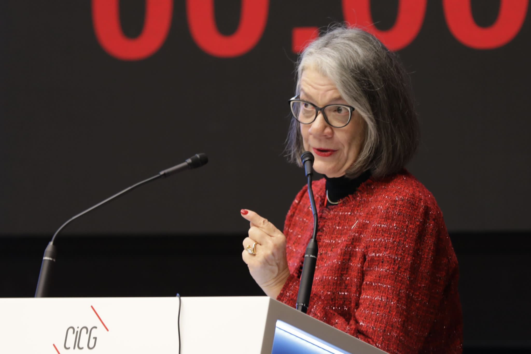 Kate Forbes began working with the IFRC four decades ago. (Twitter @KateForbes_IFRC)