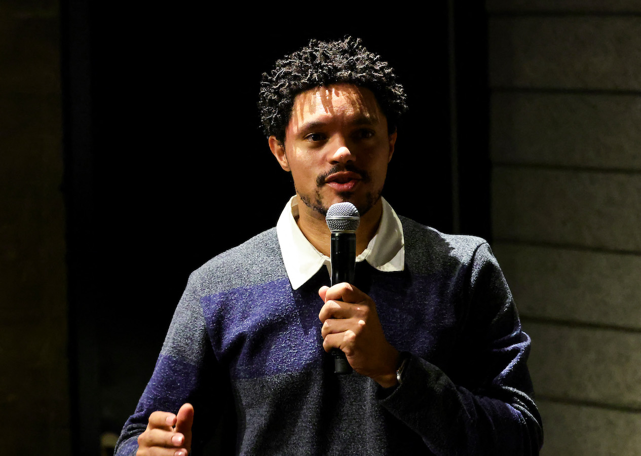 Trevor Noah will hit the stage at the Etihad Arena. (AFP)