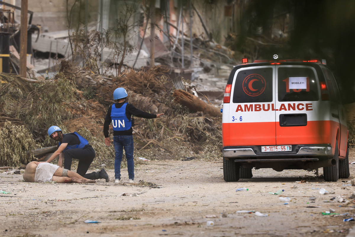 Israeli soldiers open fire on, humiliate staff delivering medical aid in Gaza: WHO