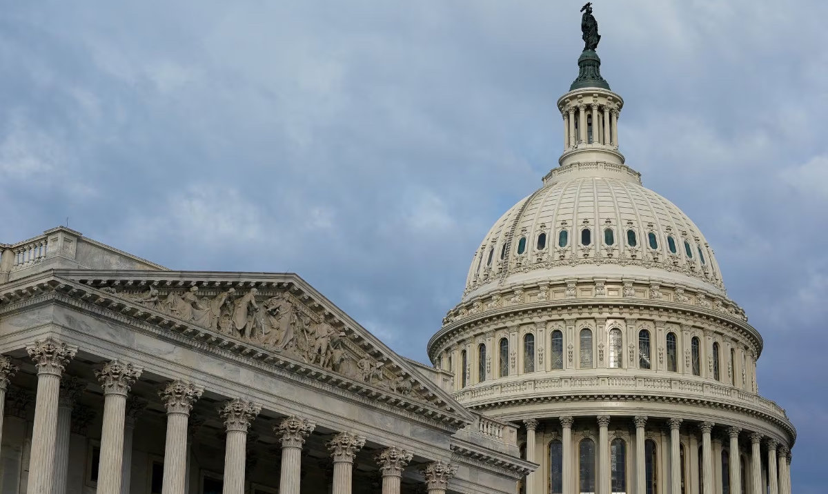 The US Capitol building is seen in Washington, US, December 1, 2023. (Reuters)