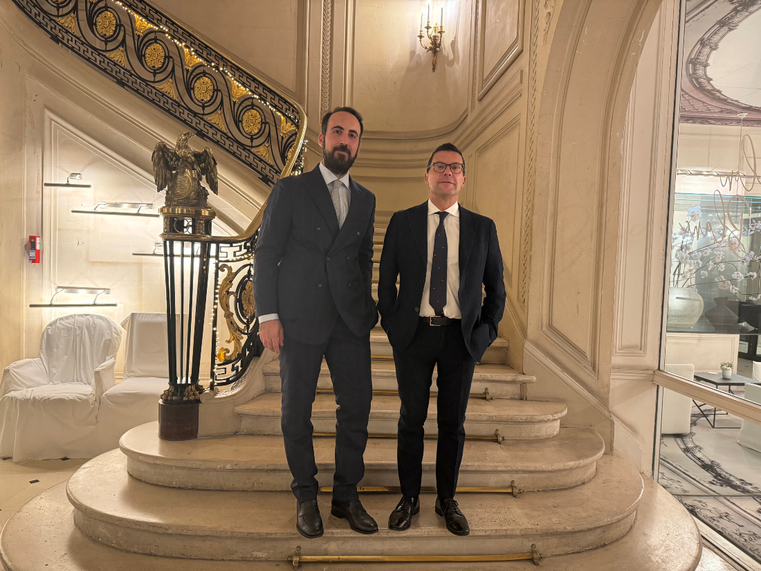 Italian businessmen Giorgio Re (L) and Roberto Daneo (R) said the work involved in securing the bid had been a team effort between themselves, Avisa group, and the Saudi authorities. (Supplied)