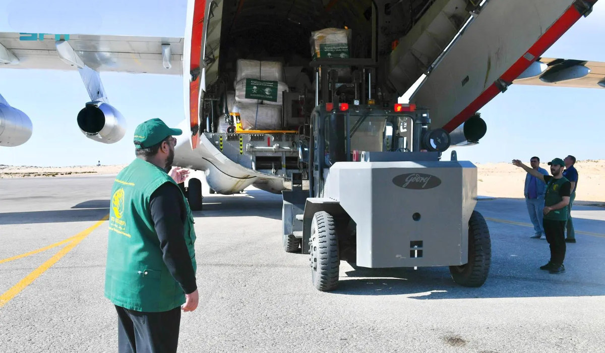 This assistance reflects Saudi Arabia’s longstanding commitment to supporting the Palestinian people during times of crisis. (SPA)