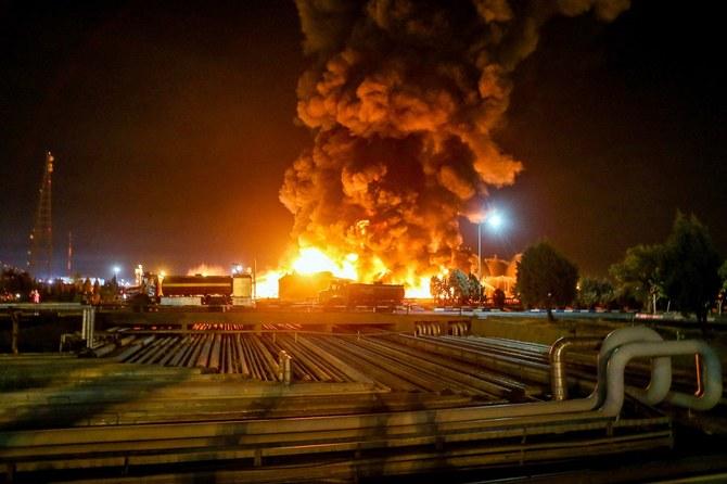 Fire breaks out at refinery in Iranian city of Isfahan - IRNA