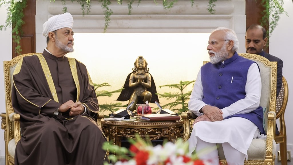 Sultan Haitham in Delhi as India, Oman pursue free trade deal