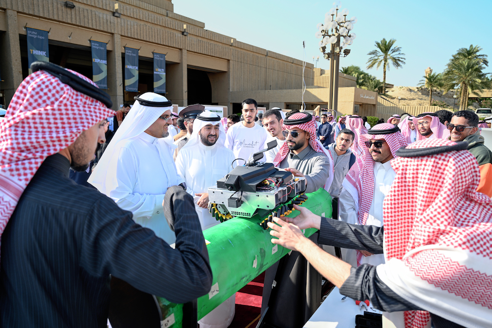 King Fahd University of Petroleum and Minerals, or KFUPM, hosted their ninth Design Expo on Saturday. (AN Photo)