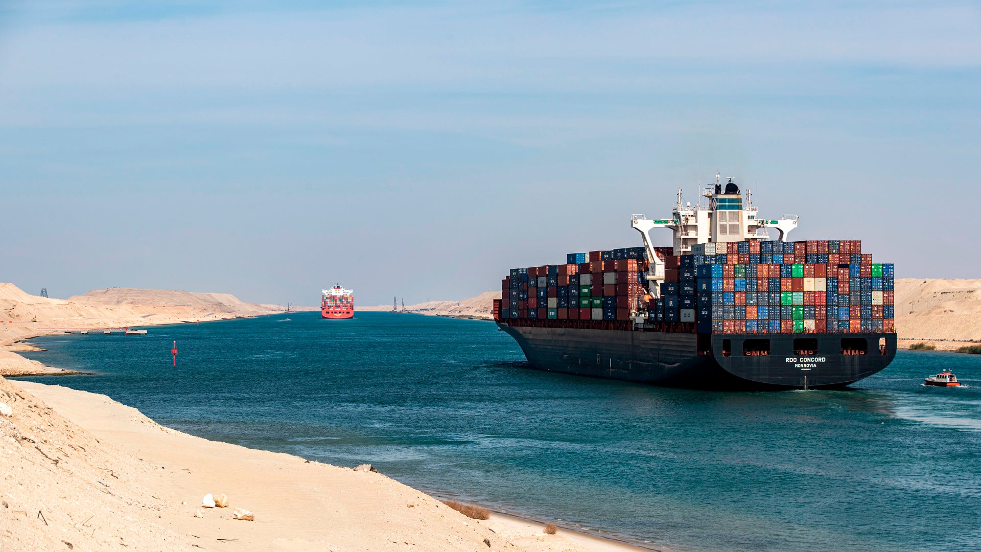 While freight rates will likely increase on these longer voyages too, carriers at the moment are seeking ways to utilize excess capacity. File