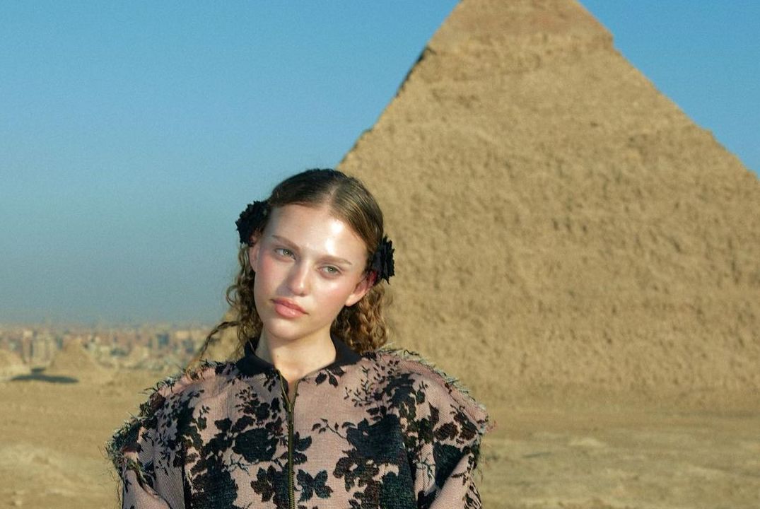The singer visited the Pyramids of Giza. (Instagram)