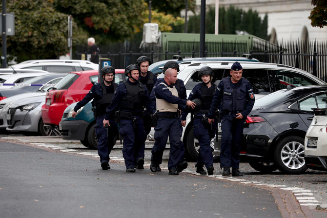 A Polish court convicts 14 citizens of Russia, Belarus and Ukraine for preparing acts of sabotage and intelligence activities against Poland on behalf of Russia as part of a dismantled spy ring. (Reuters/File)