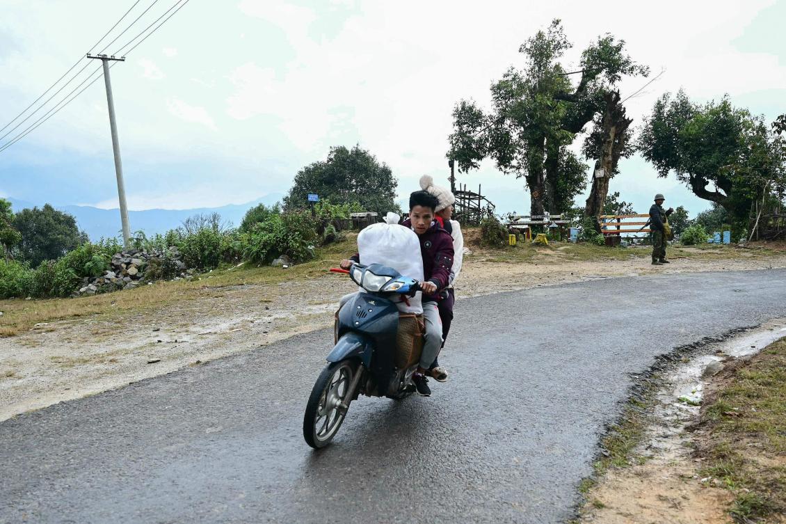 More than 300,000 people have fled the fighting that erupted in late October, with more than 2 million displaced overall since the coup, according to the United Nations. (AFP)