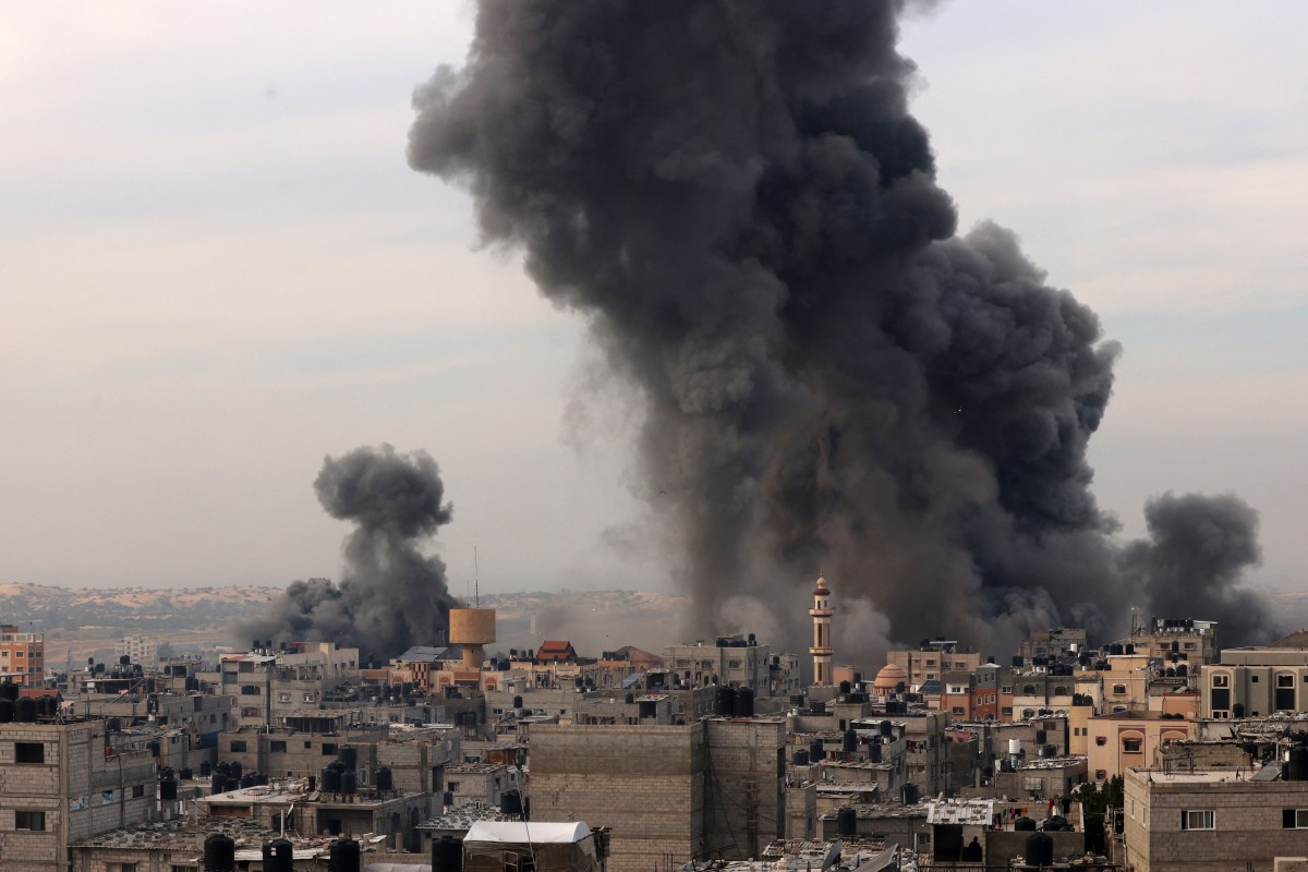 Sky News team witnesses Israeli drone strike in designated ‘safe’ area