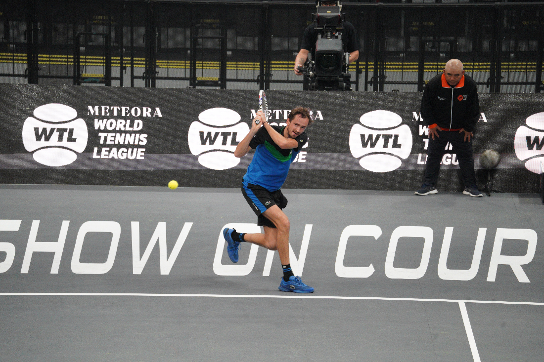SG Mavericks kites fly high, Medvedev stars for PBG eagles at World Tennis League