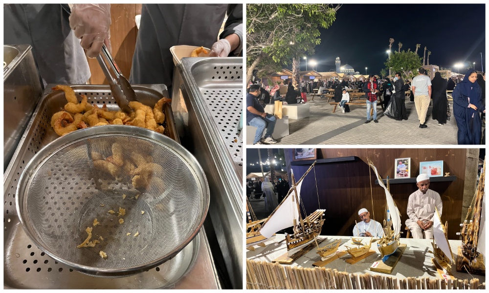 Alkhobar welcomed its first Seafood Festival recently, just a short walk from the corniche. (AN Photo/Jasmine Bager)