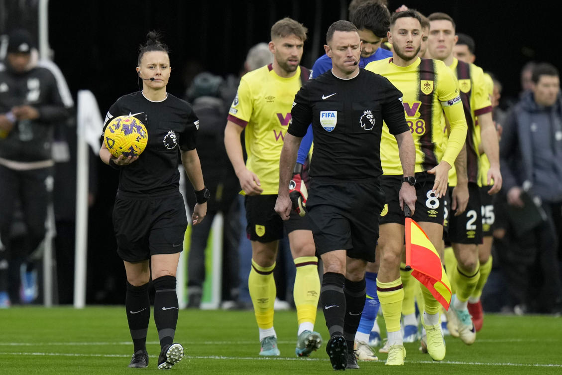 Welch becomes first female referee in English Premier League