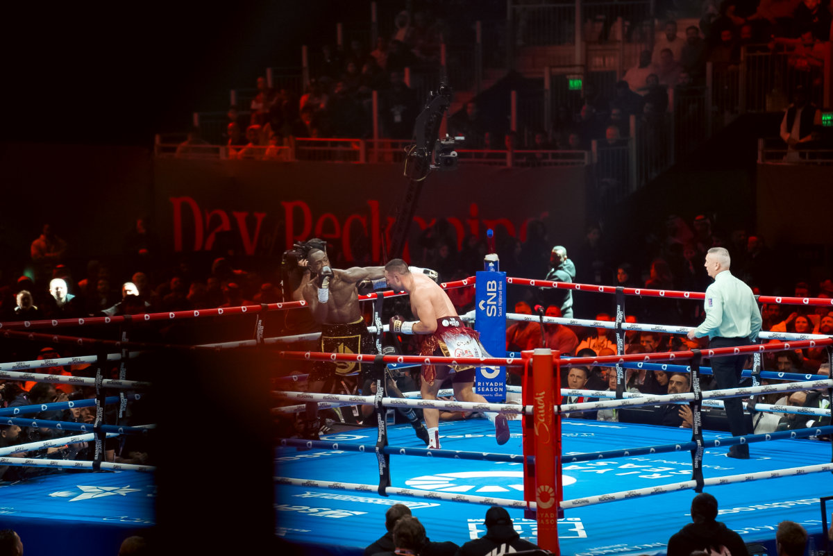 Joshua scores TKO over Wallin, Parker stuns Wilder in Riyadh double header