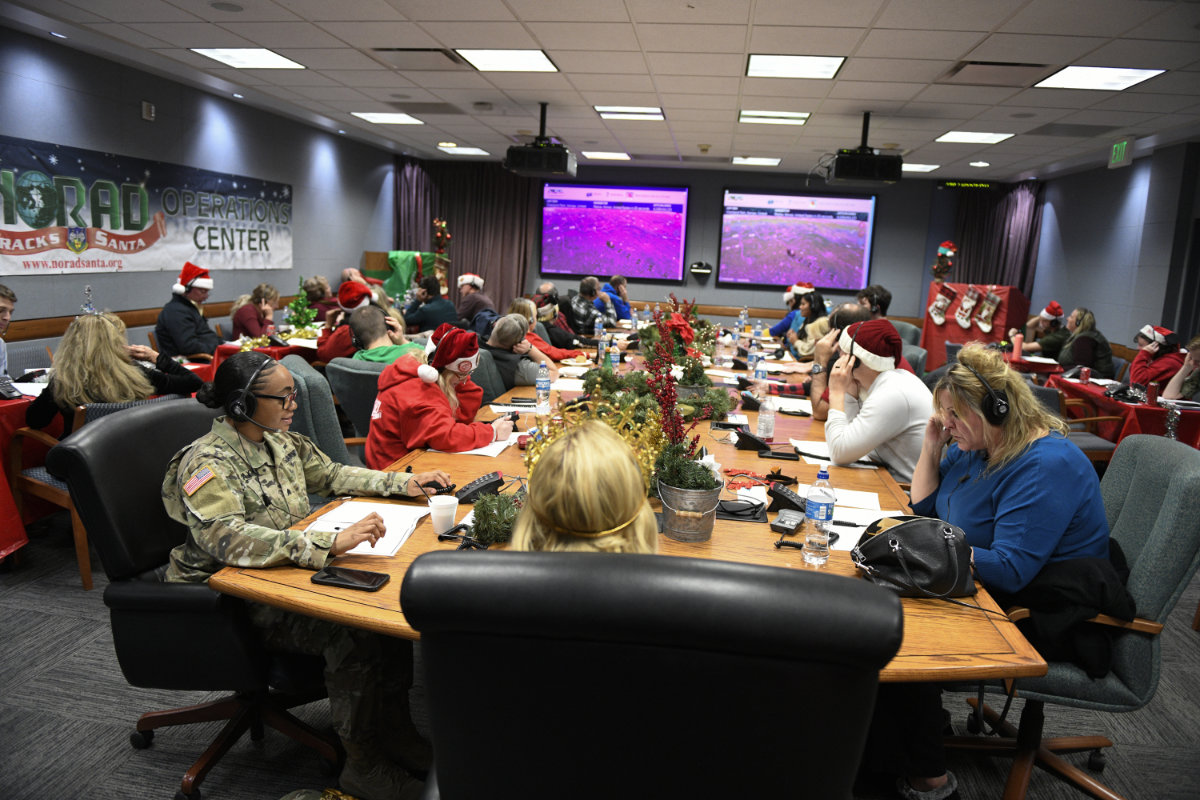 US-Canada military center ‘tracks’ Santa for 68th year