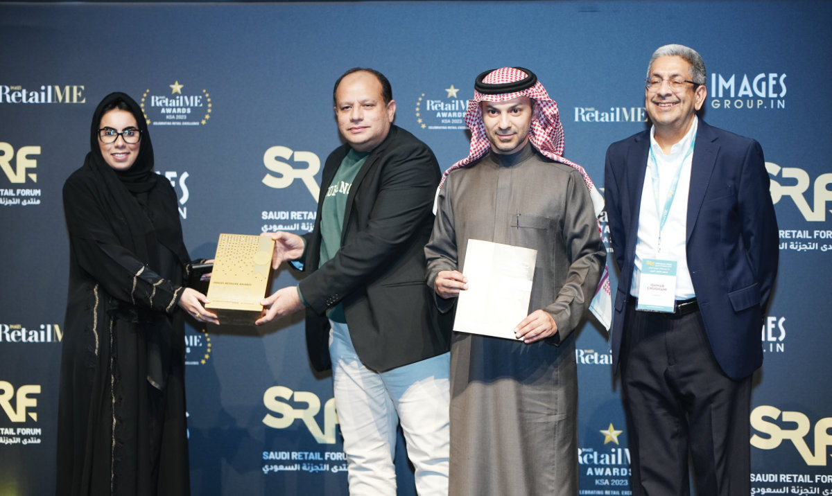 The award was presented at the recently held Saudi Retail Forum in Riyadh.