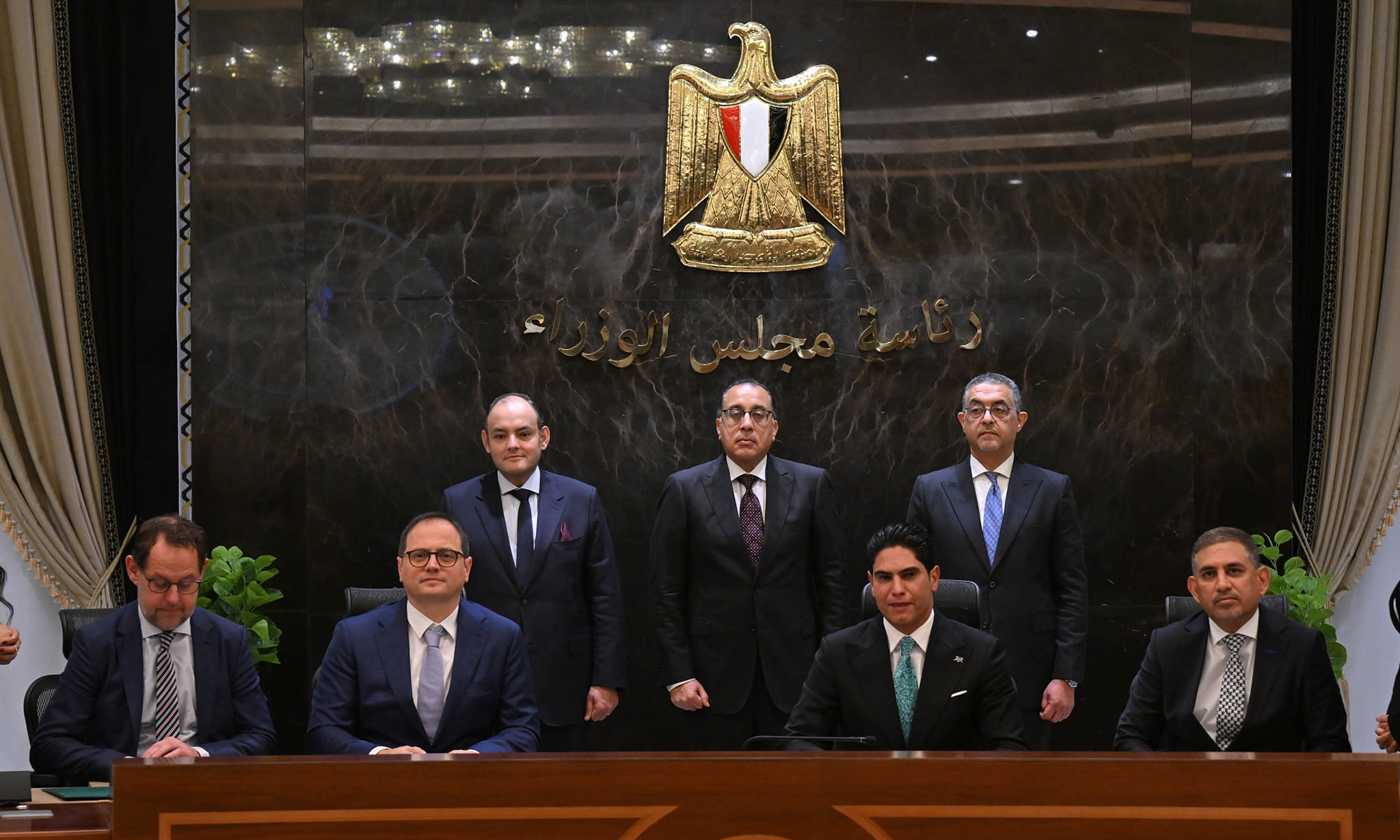 Contracts were inked for establishing the largest agri-food industry complex in the Middle East in Sadat City, with investments totaling $300 million. Supplied