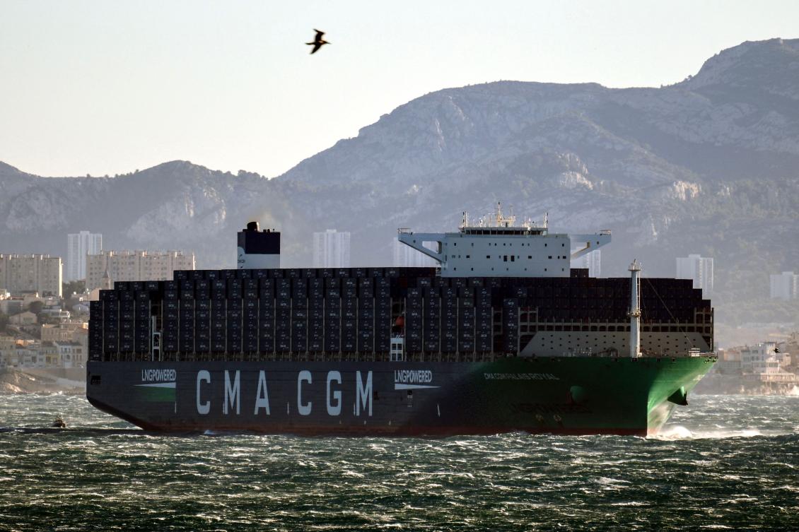 Ships belonging to CMA-CGM have returned to the Red Sea following attacks by Houthi militia in Yemen, and those belonging to Maersk will do the same. (File/AFP)