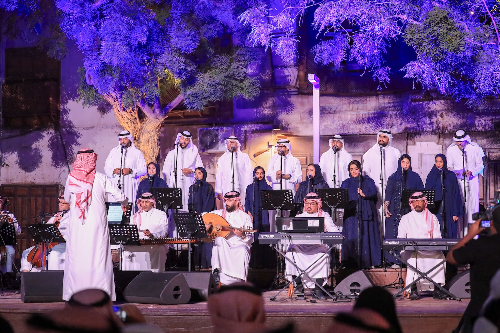 The Saudi Ministry of Culture officially unveiled the Tariq Abdulhakim Center (TAHC) on Thursday evening, December 28, with a grand opening ceremony. (Supplied)