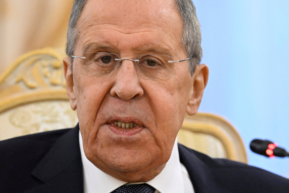 Russia's Foreign Minister Sergei Lavrov. (Pool via REUTERS/File Photo)
