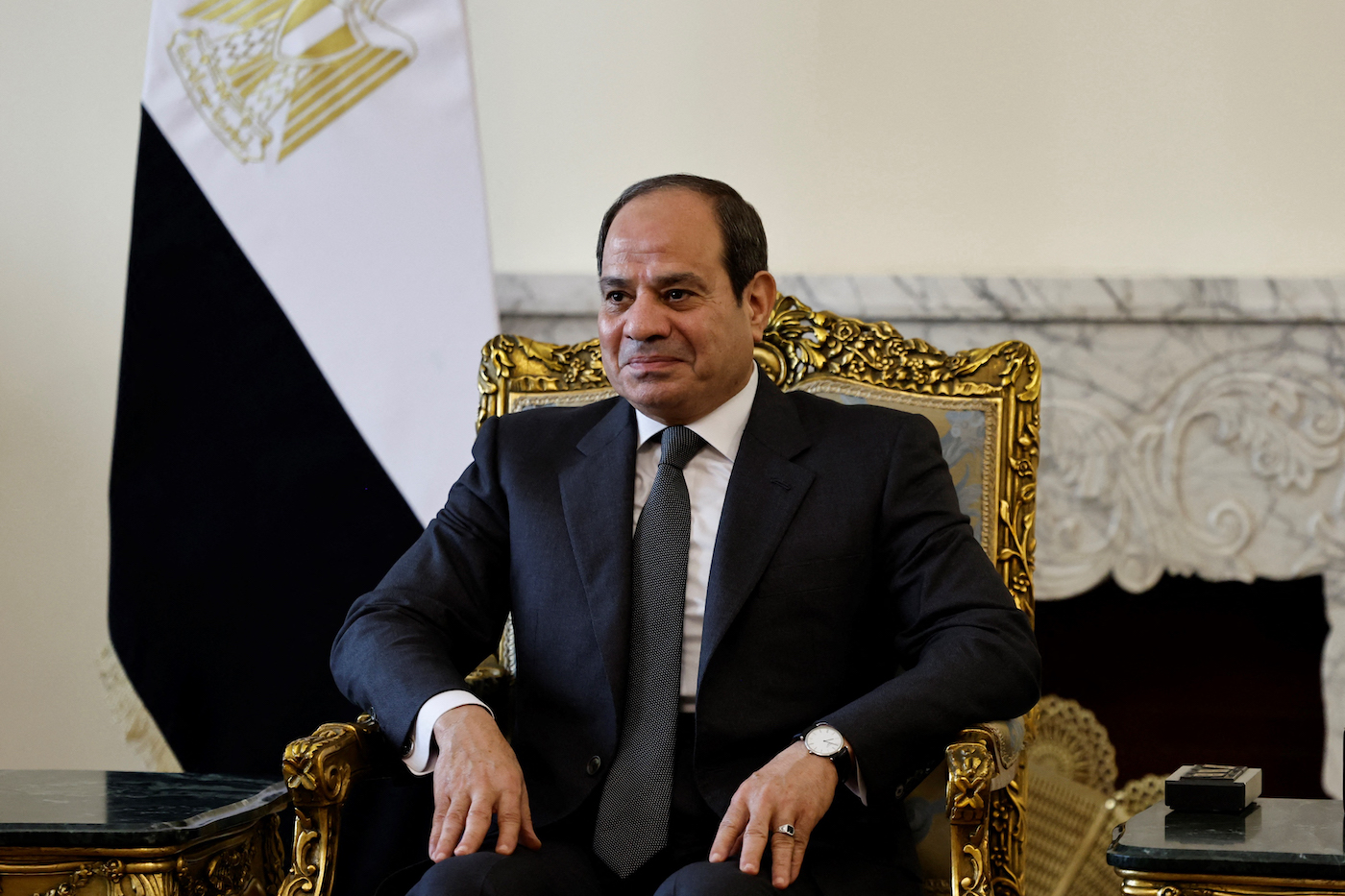 Egypt’s President Abdel Fattah El-Sisi. (File/AFP)