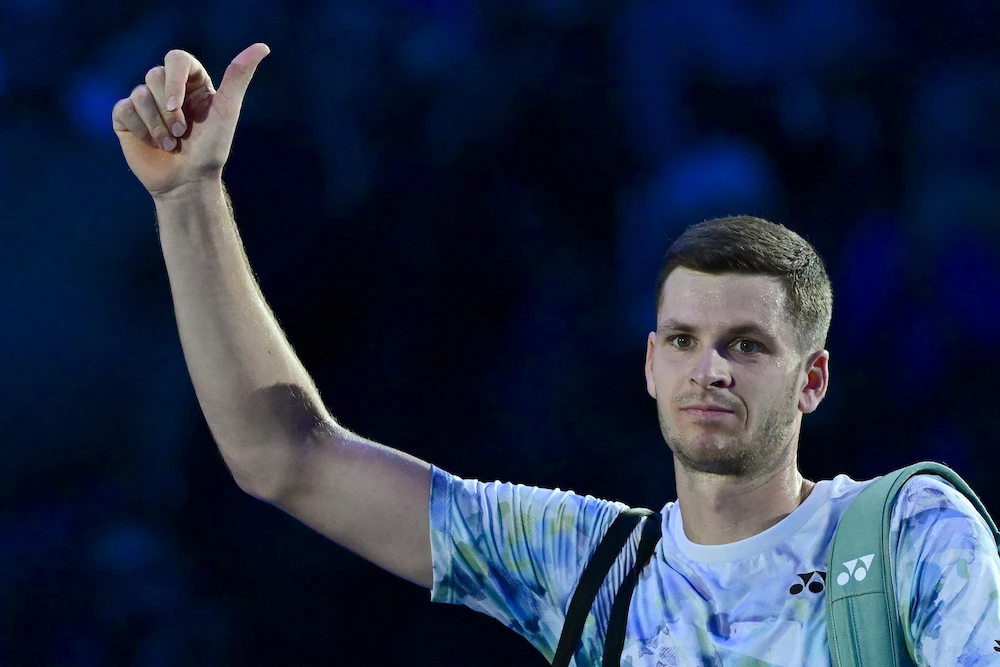Above, men’s world No. 9 Hubert Hurkacz is among the latest names to be announced for the tournament. (AFP)