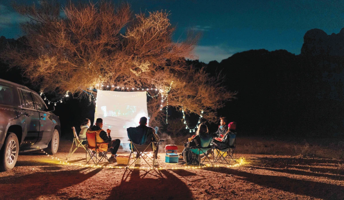 The rainy season in Riyadh announces with it winter and the start of the camping season. (Visit Saudi/Supplied)