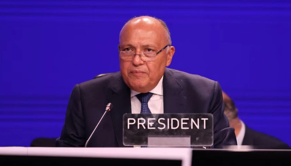 Egyptian Foreign Minister Sameh Shoukry traveled to the US on Tuesday to meet House of Representatives and Senate members in Washington. (Reuters/File Photo)